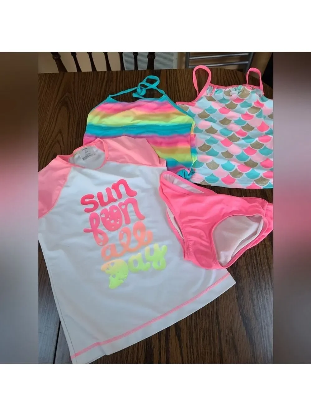 Girls 10/12 Swim Bundle 4-Pieces